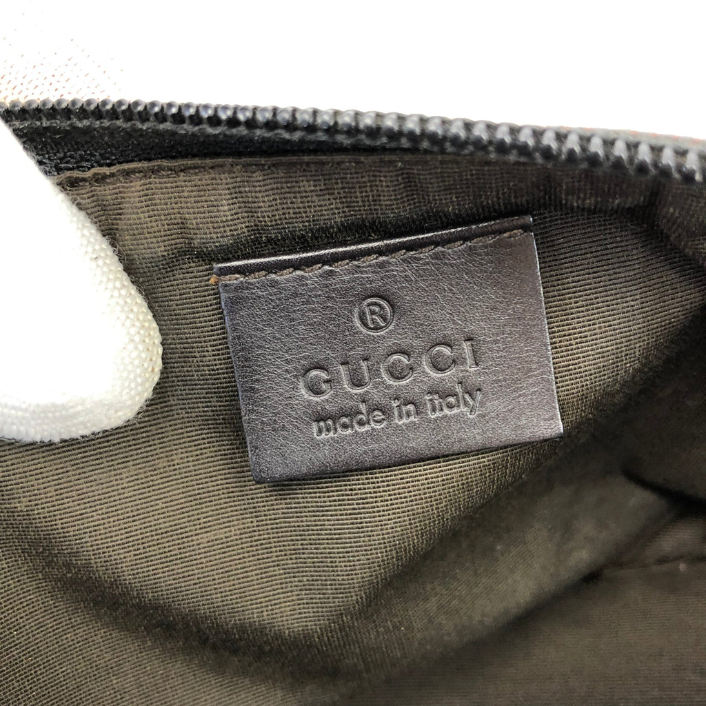 GUCCI MONOGRAM SHOULDER BAG