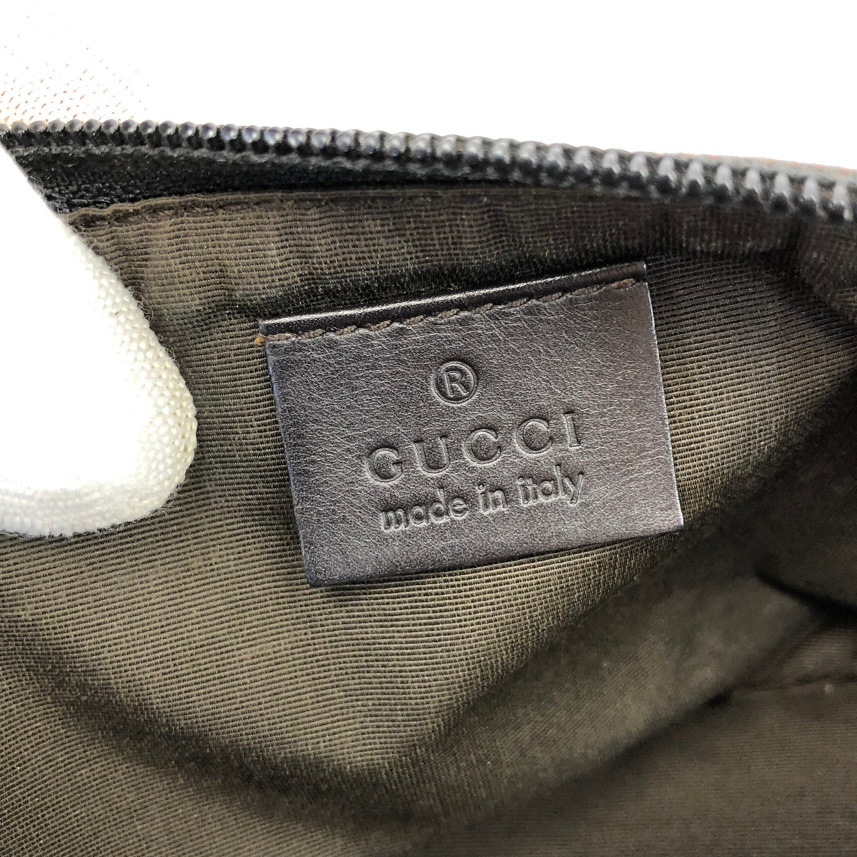 GUCCI MONOGRAM SHOULDER BAG