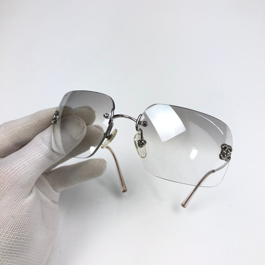 CHANEL RIMLESS SUNGLASSES