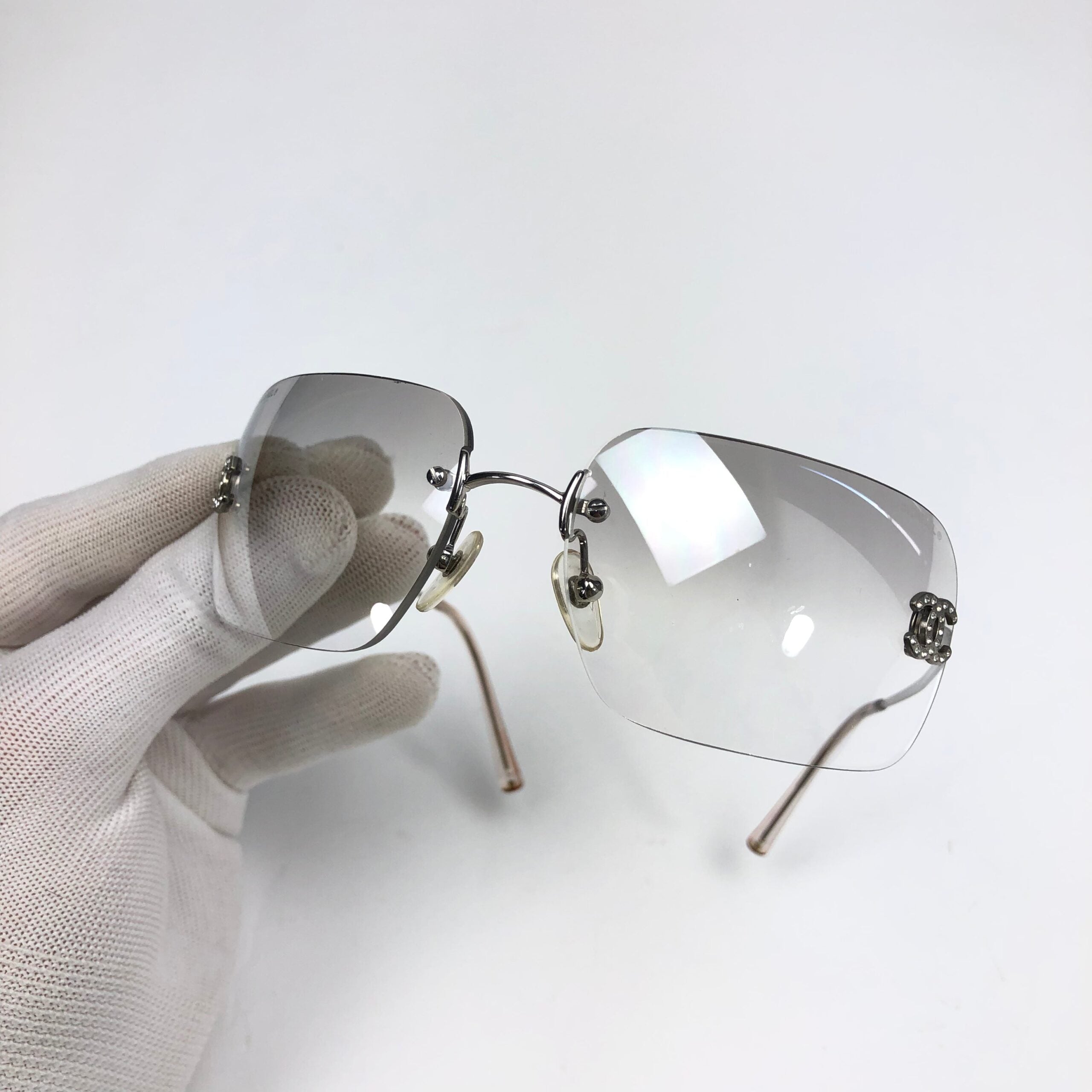 CHANEL RIMLESS SUNGLASSES