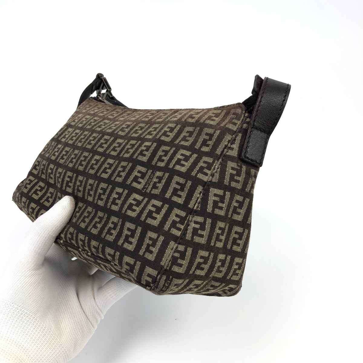FENDI ZUCCA SHOULDER BAG