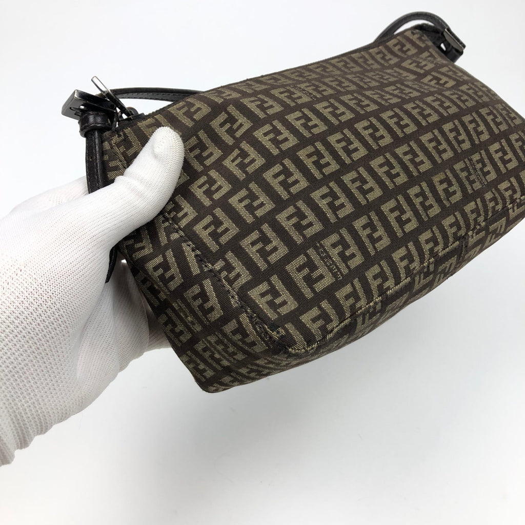 FENDI ZUCCA SHOULDER BAG