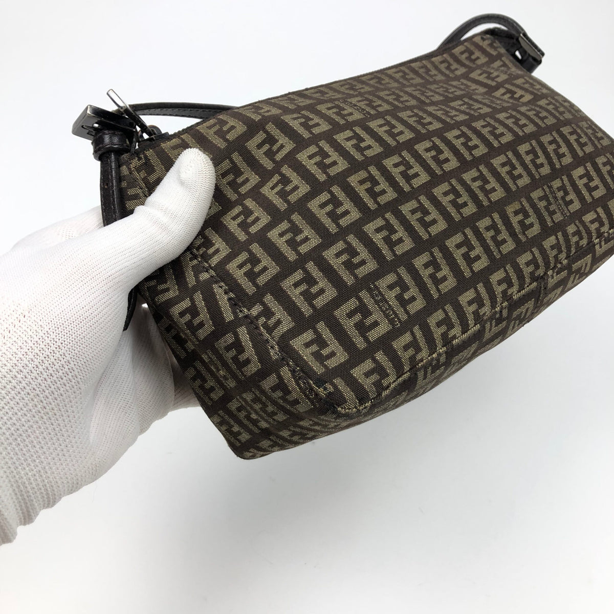 FENDI ZUCCA SHOULDER BAG
