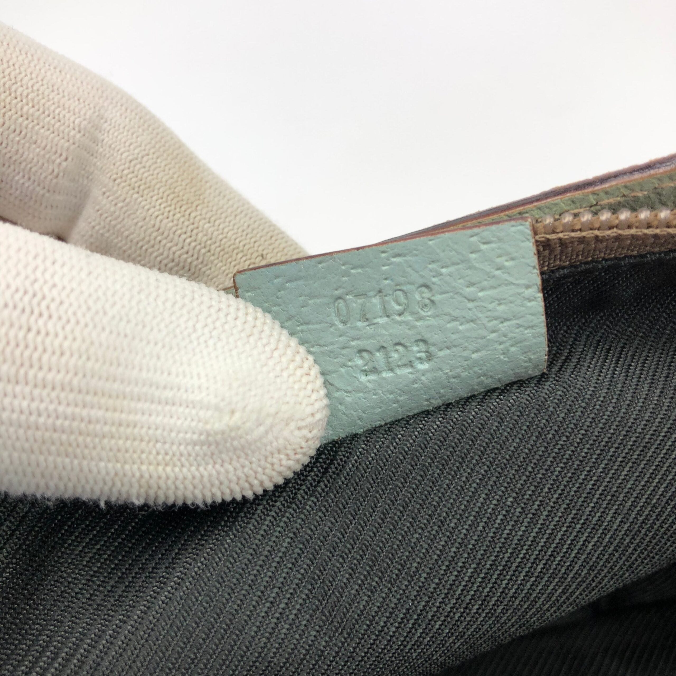 GUCCI MONOGRAM SHOULDER BAG