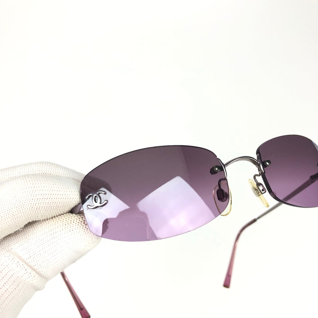 CHANEL RIMLESS SUNGLASSES