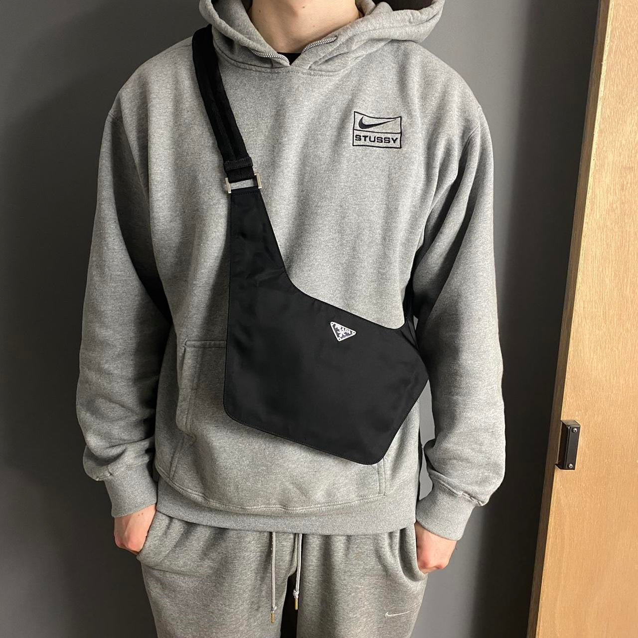 PRADA NYLON CROSSBODY BAG