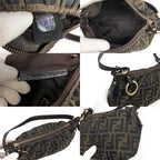 FENDI ZUCCA SHOULDER BAG