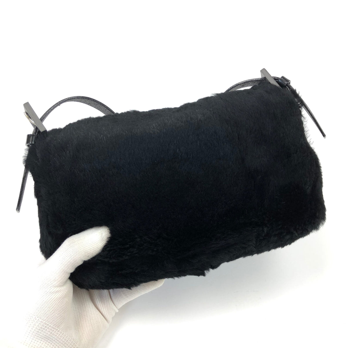 FENDI MINK FUR BAGUETTE BAG