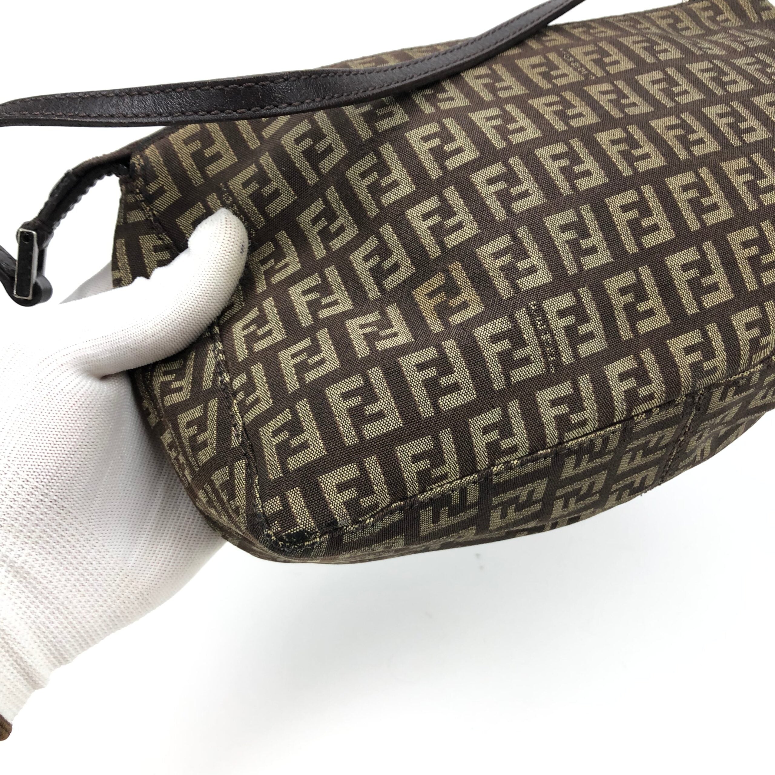 FENDI ZUCCA SHOULDER BAG