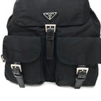 PRADA NYLON DOUBLE BUCKLE BACKPACK