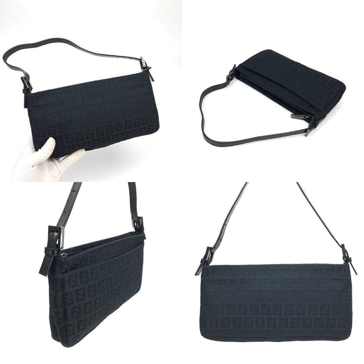 FENDI ZUCCA SHOULDER BAG