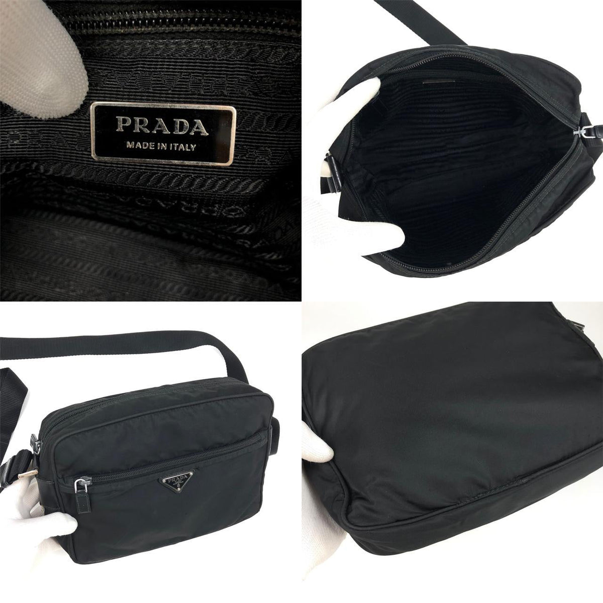 PRADA NYLON CROSSBODY BAG