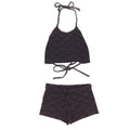 FENDI HALTER TOP AND SHORTS