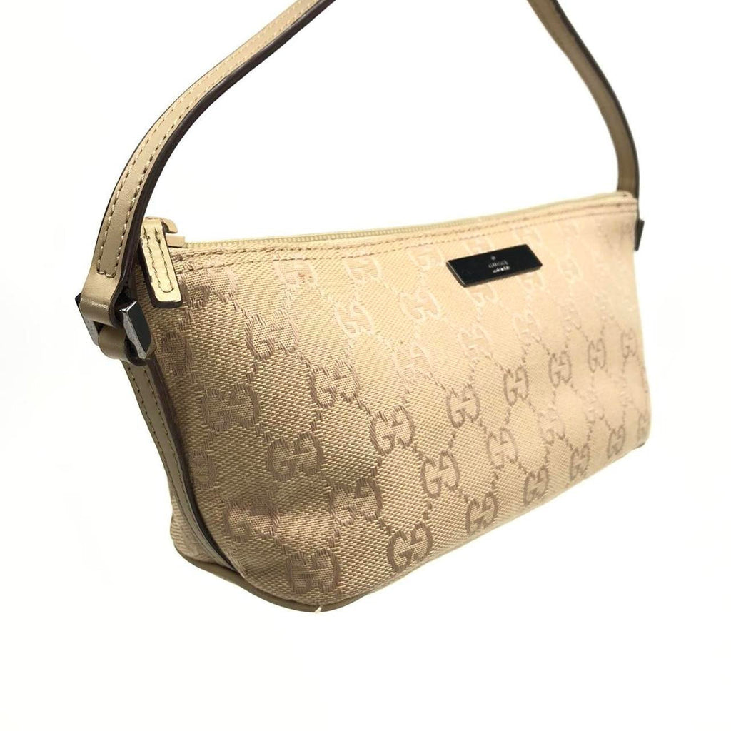 GUCCI MONOGRAM SHOULDER BAG