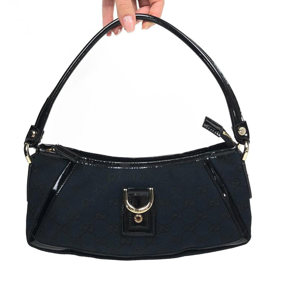 GUCCI MONOGRAM SHOULDER BAG
