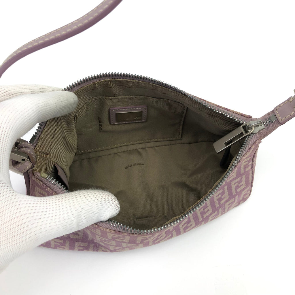 FENDI ZUCCA SHOULDER BAG