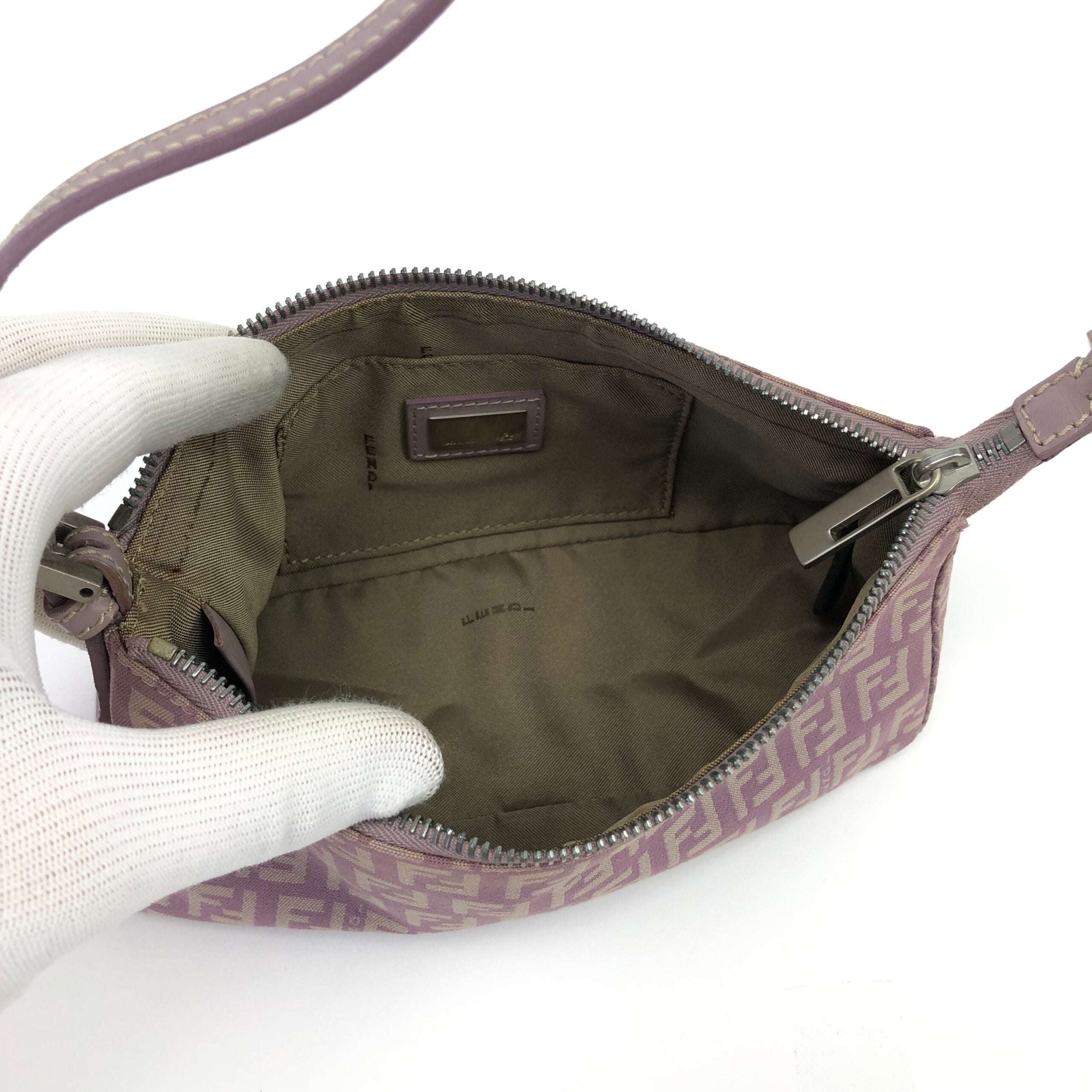 FENDI ZUCCA SHOULDER BAG