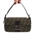 FENDI ZUCCA BAGUETTE SHOULDER BAG