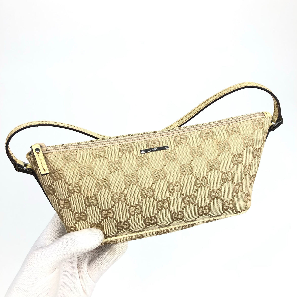GUCCI MONOGRAM SHOULDER BAG
