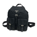 PRADA NYLON DOUBLE BUCKLE BACKPACK