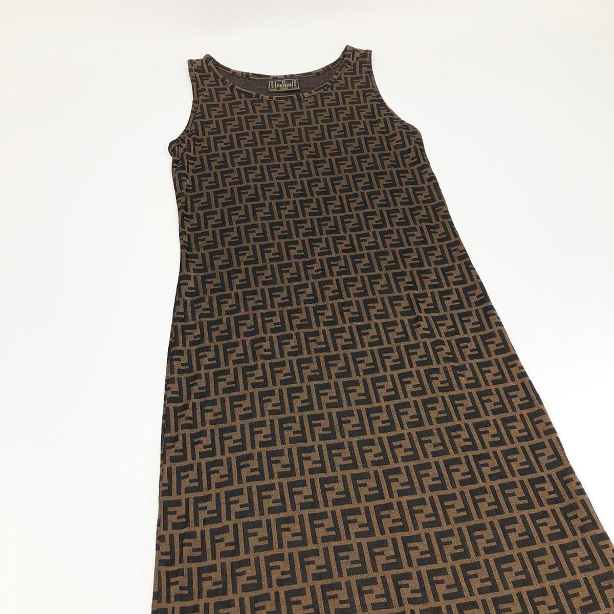 FENDI ZUCCA MAXI DRESS