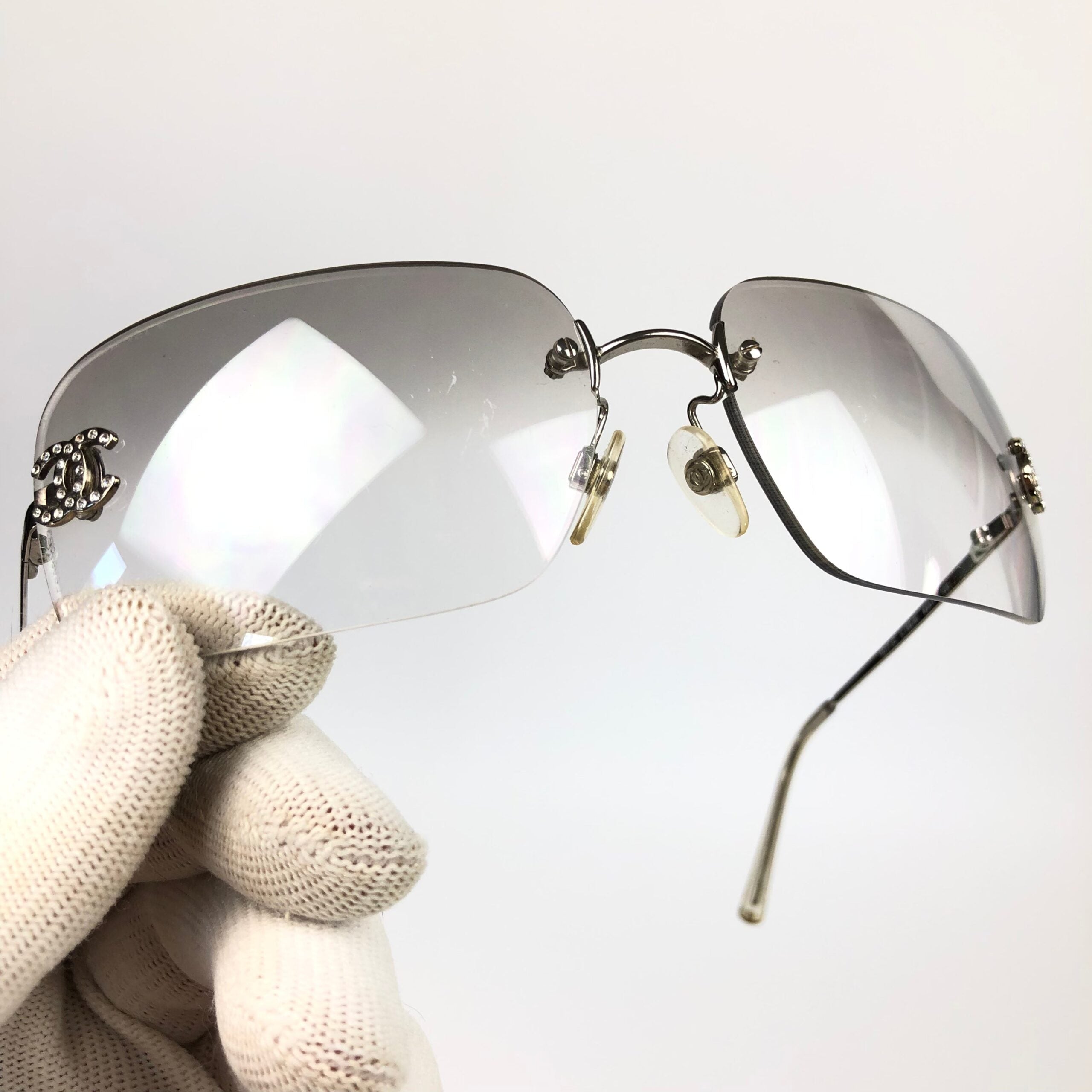 CHANEL RIMLESS SUNGLASSES