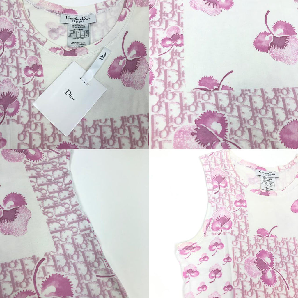CHRISTIAN DIOR CHERRY BLOSSOM MONOGRAM TOP