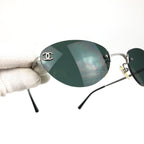 CHANEL RIMLESS SUNGLASSES
