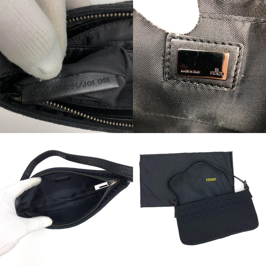FENDI ZUCCA SHOULDER BAG