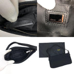 FENDI ZUCCA SHOULDER BAG