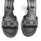 GUCCI MONOGRAM HEELS -  UK 3 / US 5 / EU 36