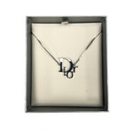 CHRISTIAN DIOR MONOGRAM NECKLACE