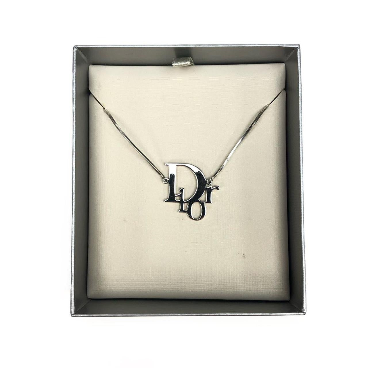 CHRISTIAN DIOR MONOGRAM NECKLACE