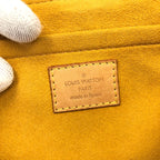 LOUIS VUITTON DENIM PLEATY SHOULDER BAG