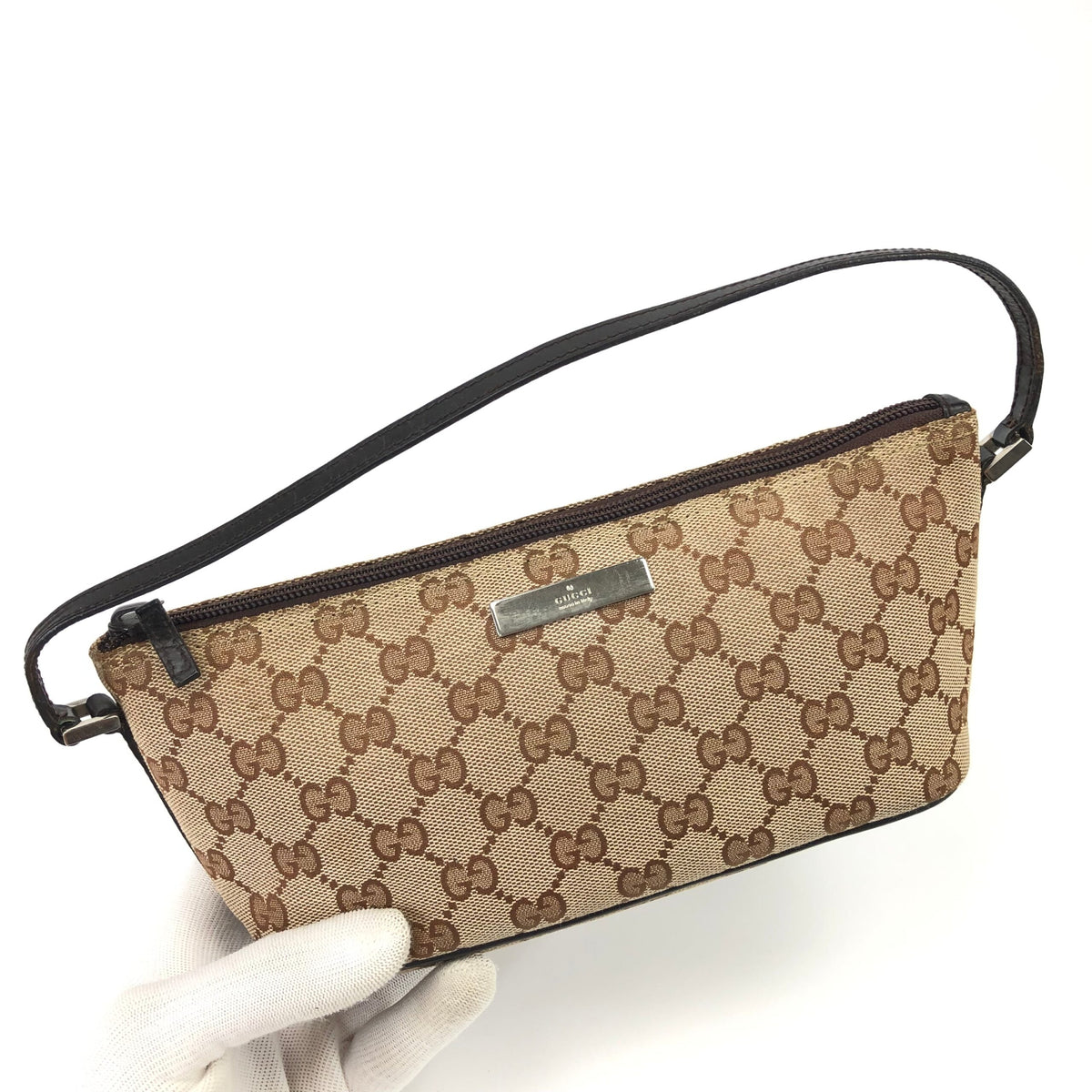 GUCCI MONOGRAM SHOULDER BAG
