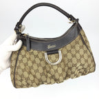 GUCCI MONOGRAM SHOULDER BAG
