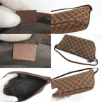 GUCCI MONOGRAM SHOULDER BAG