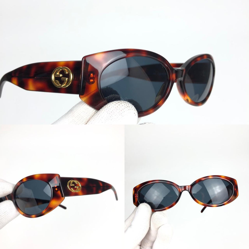 GUCCI TORTOISESHELL SUNGLASSES