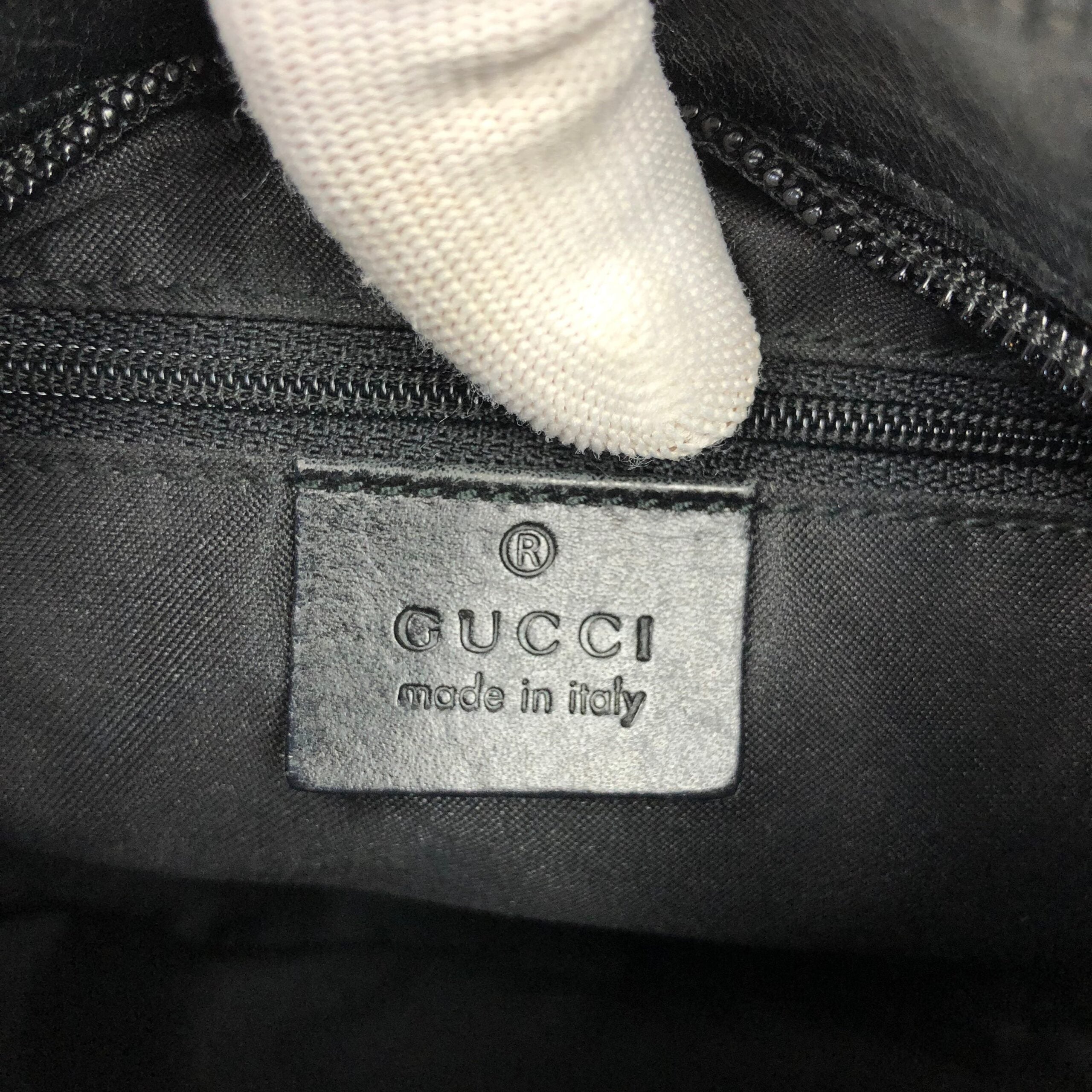 GUCCI MONOGRAM SHOULDER BAG
