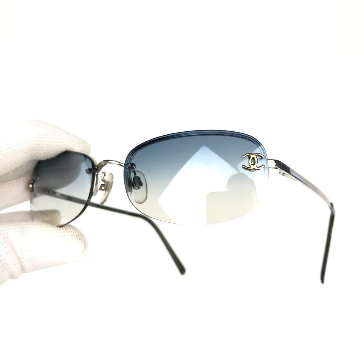 CHANEL RIMLESS SUNGLASSES