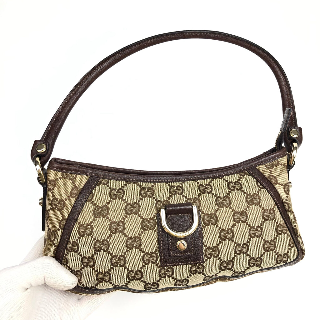 GUCCI MONOGRAM SHOULDER BAG