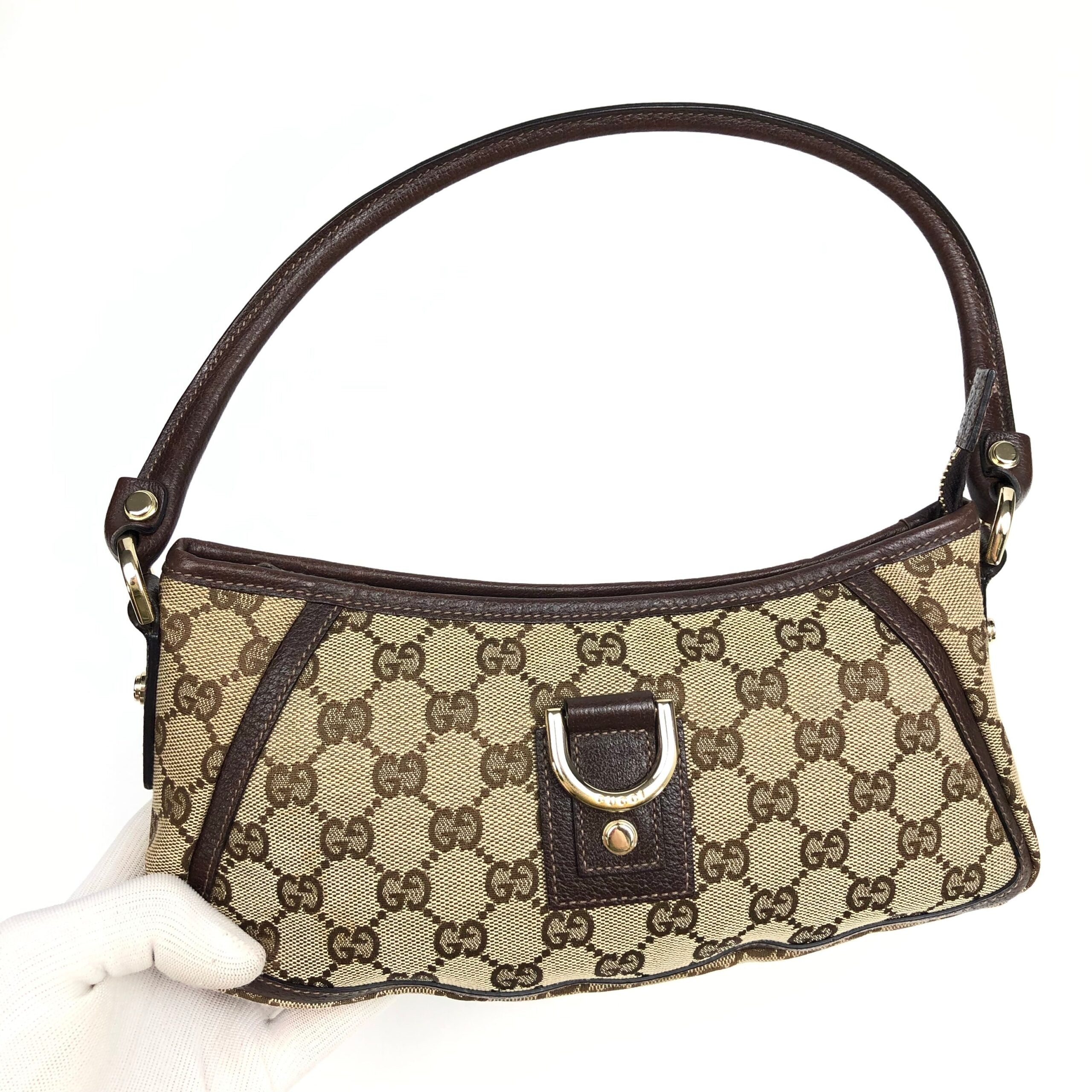 GUCCI MONOGRAM SHOULDER BAG