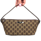 GUCCI MONOGRAM SHOULDER BAG