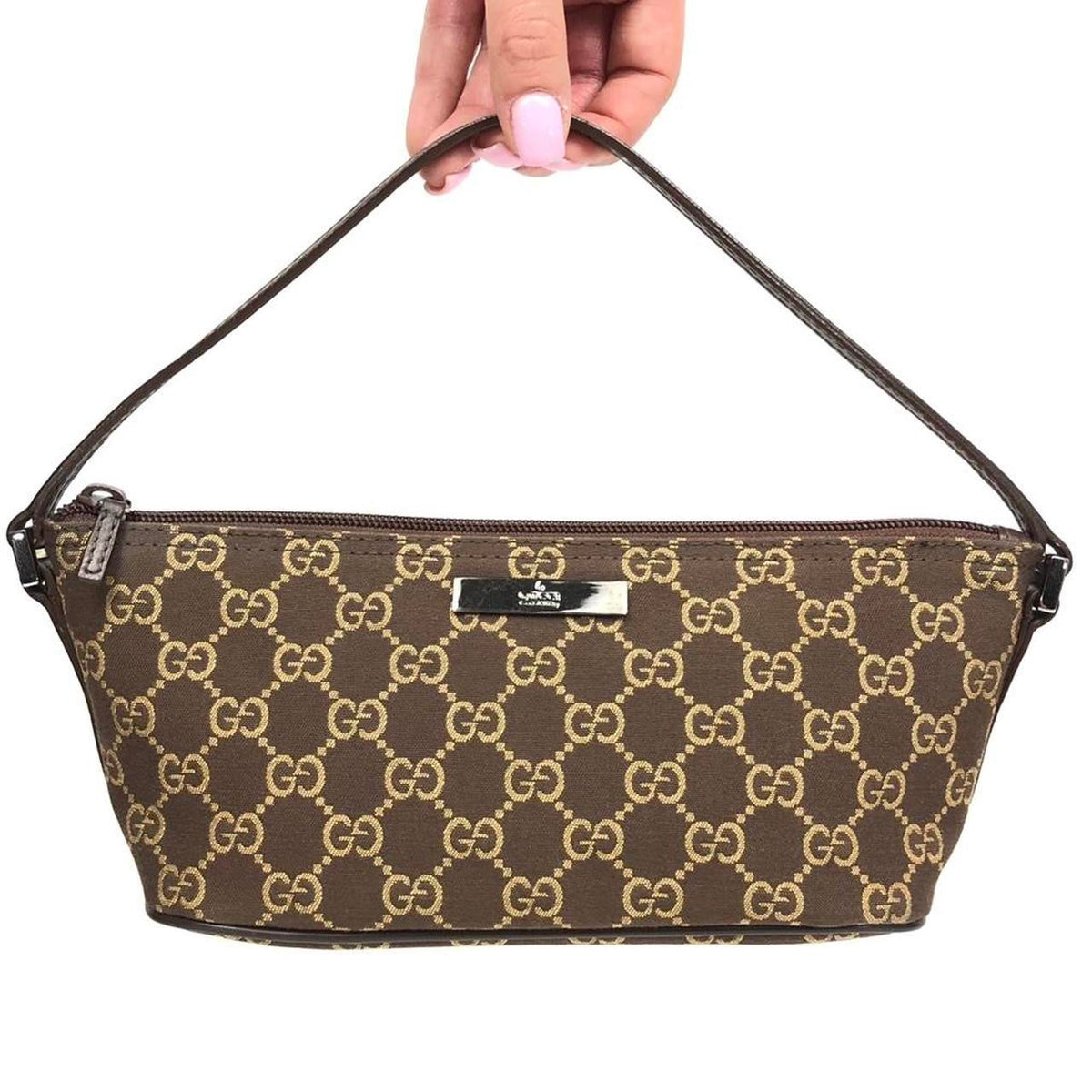 GUCCI MONOGRAM SHOULDER BAG