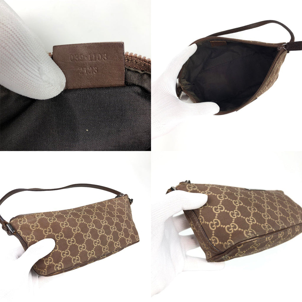 GUCCI MONOGRAM SHOULDER BAG