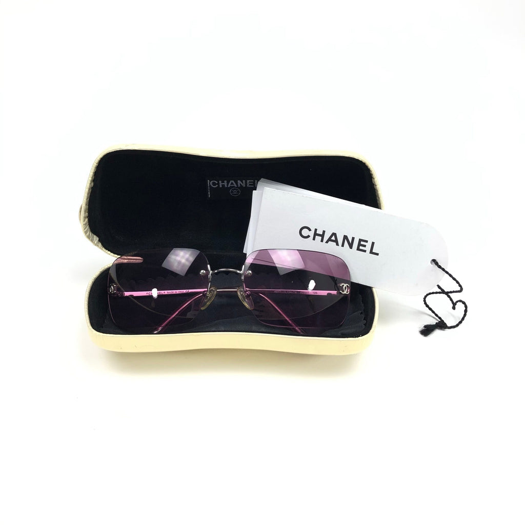 CHANEL RIMLESS SUNGLASSES