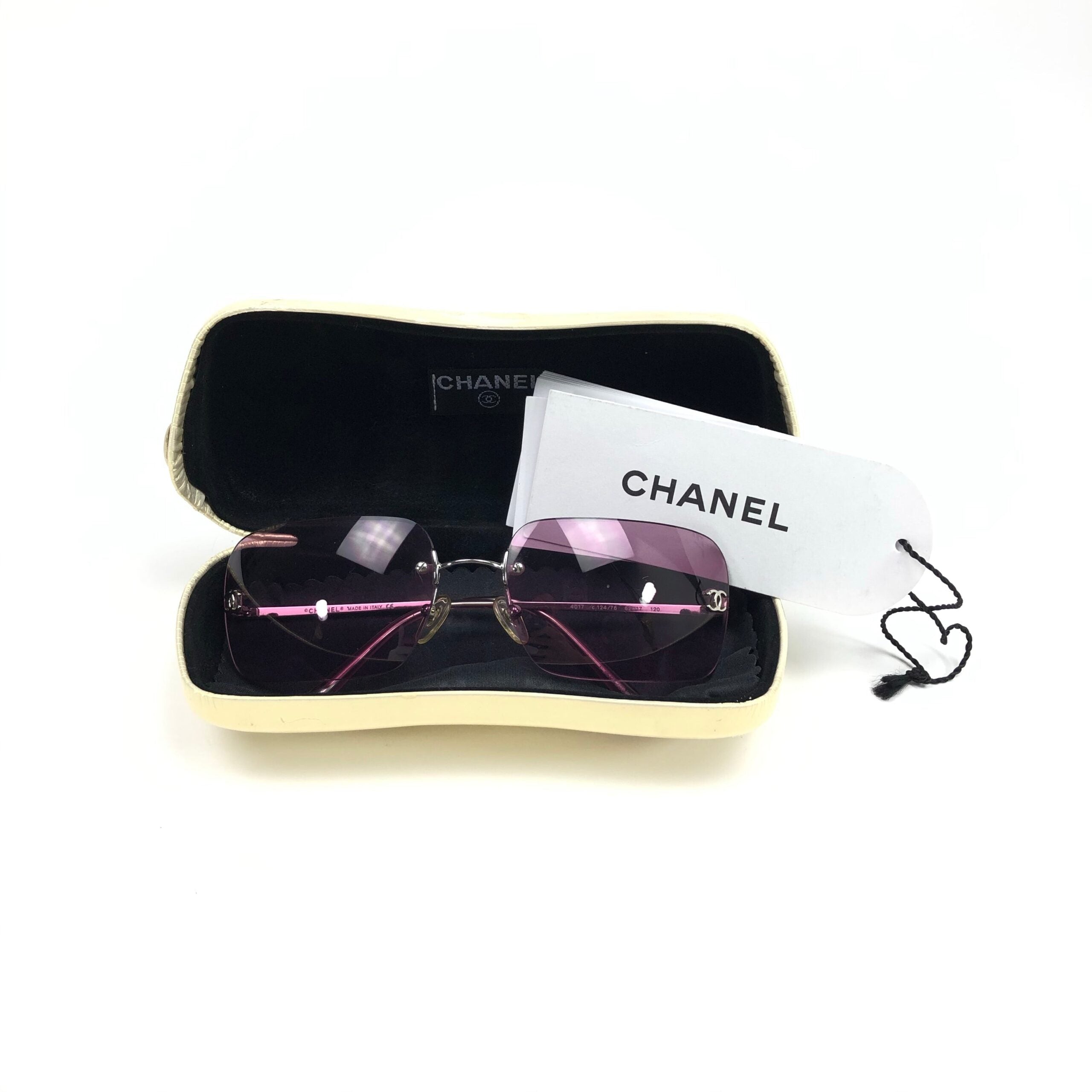 CHANEL RIMLESS SUNGLASSES