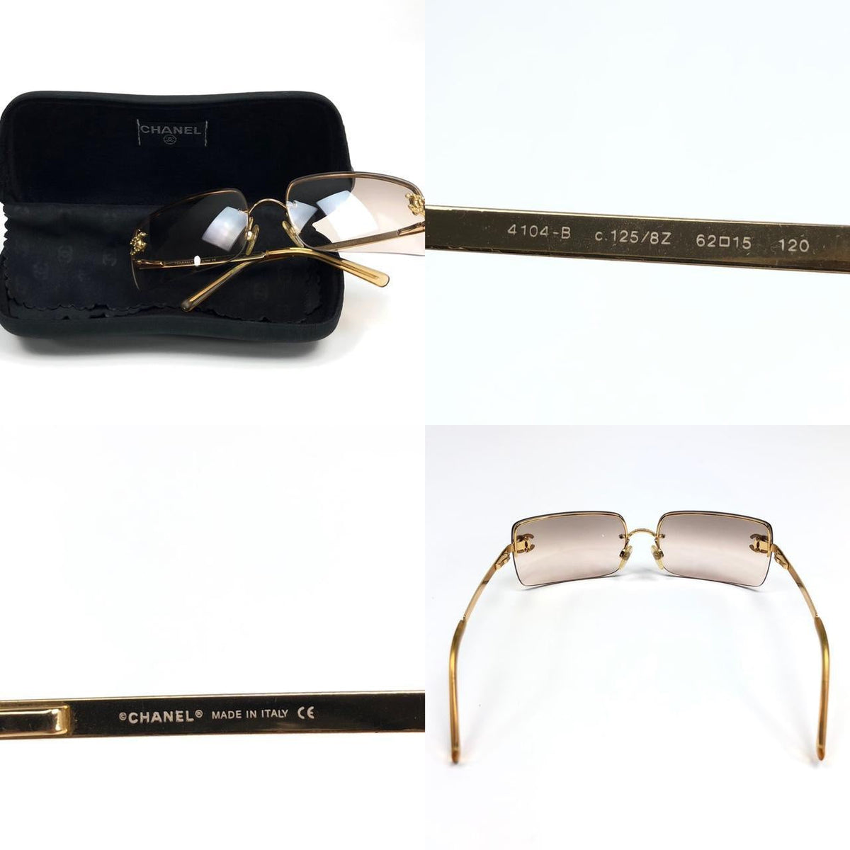CHANEL RIMLESS SUNGLASSES