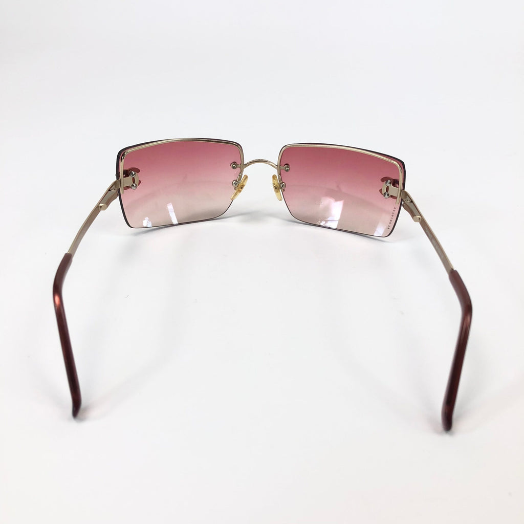 CHANEL RIMLESS SUNGLASSES