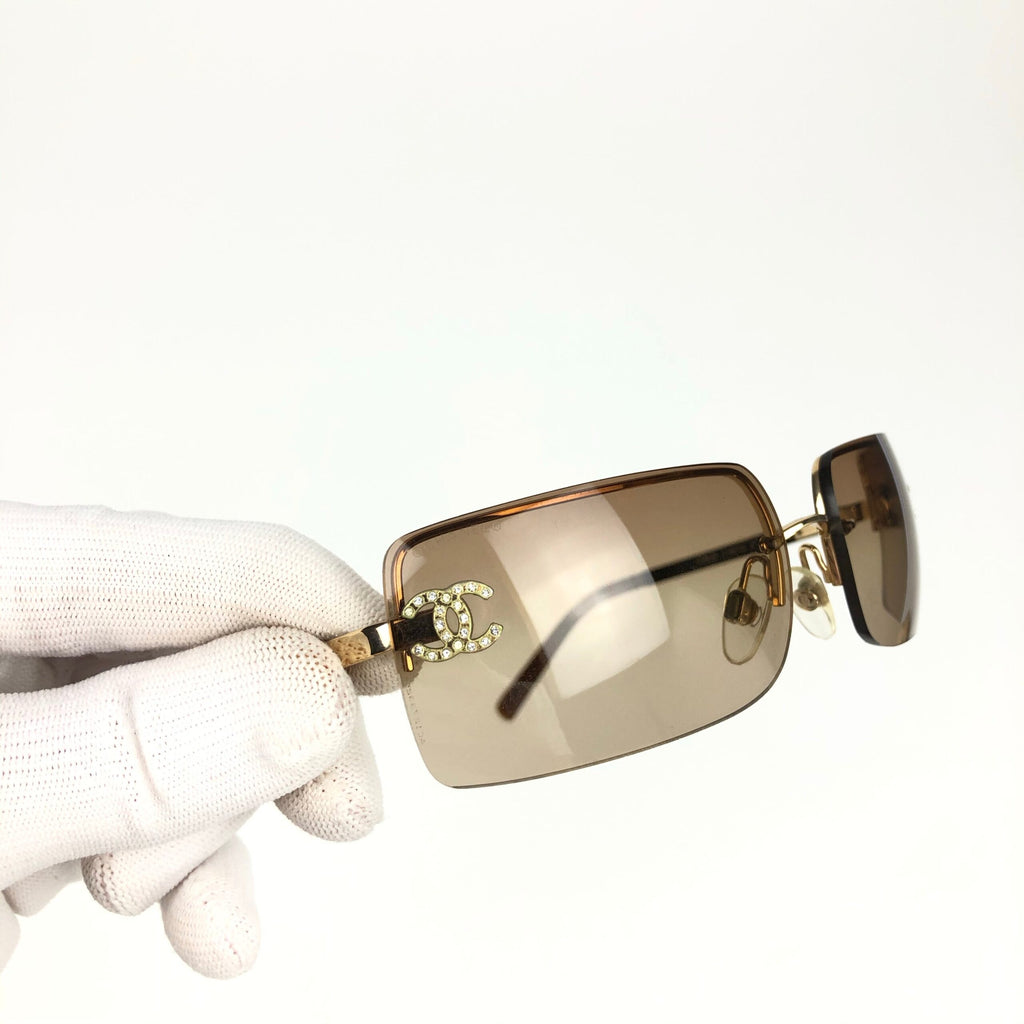 CHANEL RIMLESS SUNGLASSES